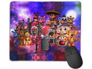Anti-Slip Rubber Mouse Pad FNAF Waterproof Anime Gaming Mouse Pad Mouse Mat with Durable Stitched Edges Desk Accessories Mousepad for Laptop Computer PC Wireless Mouse 10x12x0.12 in Anti-Slip Rubber Mouse Pad FNAF Waterproof Anime Gaming Mouse Pad Mouse Mat with Durable Stitched Edges Desk Accessories Mousepad for Laptop Computer PC Wireless Mouse 10x12x0.12 in