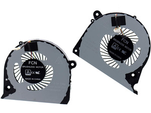 Deal4GO CPU Cooling Fan DFS2000054H0T FJQS w/GPU Cooler Fan DFS541105FC0T FKJF for Dell Inspiron 15 7577 7588 G5-5587 G7-7577 G7-7588 P72F