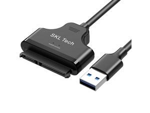 USB 3.0 SATA III Hard Drive Adapter Cable SATA to USB Adapter Cable for 2.5 inch SSD & HDD Support UASP 9 inch Black USB 3.0 SATA III Hard Drive Adapter Cable SATA to USB Adapter Cable for 2.5 inch SSD & HDD Support UASP 9 inch Black