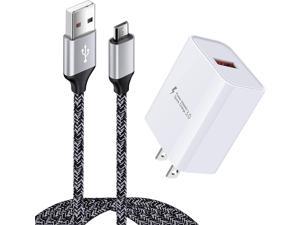 Android Charger Fast Phone Charger Android Fast Charging Wall Charger USB Cable