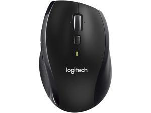 Logitech M705 Wireless Marathon Mouse for PC - Long 3 Year Battery Life, Ergonomic Shape with Hyper-Fast Scrolling and USB Unifying Receiver for Computer and Laptop - Black