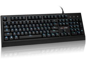 Velocifire VM01 Mechanical Keyboard 104-Key Full Size with Brown Switches LED Illuminated Backlit Anti-ghosting Keys for Copywriter Gamer and Programmer Velocifire VM01 Mechanical Keyboard 104-Key Full Size with Brown Switches LED Illuminated Backlit Anti-ghosting Keys for Copywriter Gamer and Programmer