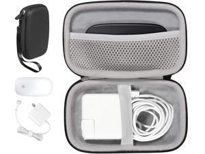 MacBook Accessories All in one Handy Case by CaseSack for MagSafe 2 MagSafe Magic Mouse 2/1 Lightning Cord USB Hub Type C Hub (Black) MacBook Accessories All in one Handy Case by CaseSack for MagSafe 2 MagSafe Magic Mouse 2/1 Lightning Cord USB Hub Type C Hub (Black)