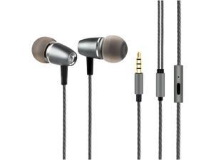 Audifonos Earbuds Earbud Headphones with Microphone - Dynamic Clear Sound Ear Buds with Mic Noise Isolating Earphones Compatible with Samsung Galaxy S9 S8 S7 S6 S5 Note Edge and More Cell Phones