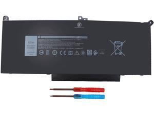 F3YGT 7480 DM3WC Laptop Battery for Dell Latitude 7480 7390 7280 7290 7380 7490 E7280 E7480 E7490 12 7000 13 7000 14 7000 Series P73G P73G001 P73G002 P29S002 DM6WC 2X39G KG7VF 451-BBYE 453-BBCF 60WH F3YGT 7480 DM3WC Laptop Battery for Dell Latitude 7480 7390 7280 7290 7380 7490 E7280 E7480 E7490 12 7000 13 7000 14 7000 Series P73G P73G001 P73G002 P29S002 DM6WC 2X39G KG7VF 451-BBYE 453-BBCF 60WH