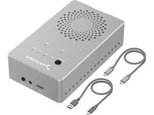 Sabrent Tool-Free USB Type-C Dual Docking Station for PCIe NVMe M.2 SSDs with Offline Cloning Function (EC-SSD2) Sabrent Tool-Free USB Type-C Dual Docking Station for PCIe NVMe M.2 SSDs with Offline Cloning Function (EC-SSD2)