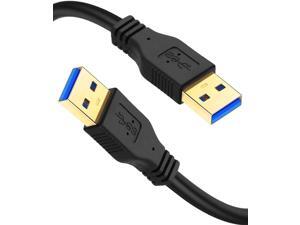 FXAVA USB 3.0 Cable 10FT USB 3.0 A to A Cable Type A Male to Male Cable Cord for Data Transfer Hard Drive Enclosures Printers Modems Cameras FXAVA USB 3.0 Cable 10FT USB 3.0 A to A Cable Type A Male to Male Cable Cord for Data Transfer Hard Drive Enclosures Printers Modems Cameras