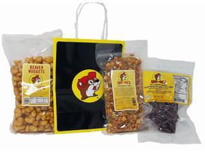 Buc-ees Roadtrip Favorites Bundle: Beaver Nuggets Southwest Trail Mix and Bohemian Garlic Beef Jerky with Bag and Beaver Tissue Paper Buc-ees Roadtrip Favorites Bundle: Beaver Nuggets Southwest Trail Mix and Bohemian Garlic Beef Jerky with Bag and Beaver Tissue Paper