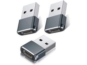 USB C Female to USB Male Adapter (3 Pack) Type C to USB A Connector Compatible with iPhone 11 Pro Max iPad Pro 2018 Google Pixel 4 4a 3 3A 2 XL Samsung Galaxy Note 10/10+/S20/S20+/Ultra USB C Female to USB Male Adapter (3 Pack) Type C to USB A Connector Compatible with iPhone 11 Pro Max iPad Pro 2018 Google Pixel 4 4a 3 3A 2 XL Samsung Galaxy Note 10/10+/S20/S20+/Ultra