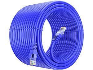 Professional Series 550MHZ Orange 10Gigabit/Sec Network/High Speed Internet Cable InstallerParts Ethernet Cable CAT6 Cable UTP Booted 150 FT