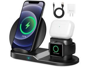 AICase Qi Wireless Charger,3-in-1 Charging Pad,Multiple Devices Wireless Charger Dock for Air Pods iWatch iPhone AICase Qi Wireless Charger,3-in-1 Charging Pad,Multiple Devices Wireless Charger Dock for Air Pods iWatch iPhone