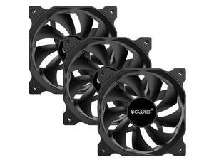 Low Noise Computer Fans for PC Case PCCOOLER 120mm Case Fan 3 Pack Magic Moon Series RGB Case Fans with Hydraulic Bearing PC-FX120 High Performance Cooling PC Fans 