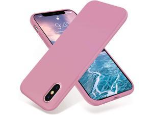 OTOFLY Liquid Silicone Gel Rubber Full Body Protection Shockproof Case for iPhone Xs/iPhone X??Anti-Scratch&Fingerprint Basic-Cases??Compatible with iPhone X/iPhone Xs 5.8 inch (2018) (Lilac Purple)