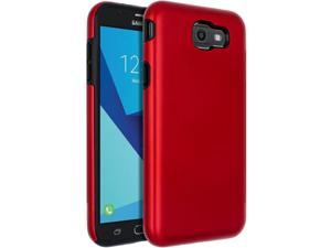 SENON ECO84ASQ1 Slim-fit Shockproof Anti-Scratch Anti-Fingerprint Protective Case Cover for Samsung Galaxy J7 V 2017Galaxy J7 2017Galaxy J7 Sky ProGalaxy J7 PerxGalaxy J7 2017(AT&T)Red