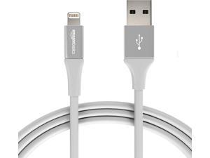 MFi Certified iPhone Charger White Basics Lightning to USB A Cable 6-Foot 