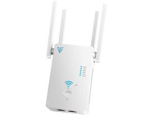 WiFi Range Extender - Coverage up to 1200 Sq ft 1200Mbps Dual Band AC Verratek DB-1200 WiFi Extender Wireless Internet Signal Booster Repeater One Touch WPS Setup to Extend Range of WiFi Internet WiFi Range Extender - Coverage up to 1200 Sq ft 1200Mbps Dual Band AC Verratek DB-1200 WiFi Extender Wireless Internet Signal Booster Repeater One Touch WPS Setup to Extend Range of WiFi Internet