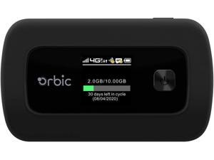 Orbic Verizon Speed Mobile Hotspot | 4G LTE |Connect up to 10 Wi-Fi Enabled Devices | Up to 12 hrs of Usage time |Up to 5 Days of Stand-by time | Great for Remote Workers Orbic Verizon Speed Mobile Hotspot | 4G LTE |Connect up to 10 Wi-Fi Enabled Devices | Up to 12 hrs of Usage time |Up to 5 Days of Stand-by time | Great for Remote Workers