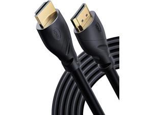 PowerBear 4K HDMI Cable 20 ft | High Speed, Rubber & Gold Connectors, 4K @ 60Hz, Ultra HD, 2K, 1080P & ARC Compatible for Laptop, Monitor, PS5, PS4, Xbox One, Fire TV, Apple TV & More