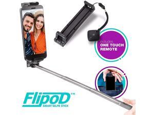 Flipod Selfie Stick All-in-one Universal Extendable Smart Adjustable Phone Cradle Selfie Mount Tripod Stand Device with Remote Control for iPhone X/iPhone 8/8 Plus/iPhone 7/iPhone 7 Plus/Gal Flipod Selfie Stick All-in-one Universal Extendable Smart Adjustable Phone Cradle Selfie Mount Tripod Stand Device with Remote Control for iPhone X/iPhone 8/8 Plus/iPhone 7/iPhone 7 Plus/Gal