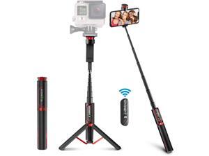 Selfie Stick Tripod BlitzWolf Lightweight Aluminum All in One Extendable Phone Tripod for Gopro Dslr Camera Selfie Stick with Wireless Remote for iPhone 11 Pro/XS Max/XS/XR/X/8/7/6 Galaxy S10/S9/S8 Selfie Stick Tripod BlitzWolf Lightweight Aluminum All in One Extendable Phone Tripod for Gopro Dslr Camera Selfie Stick with Wireless Remote for iPhone 11 Pro/XS Max/XS/XR/X/8/7/6 Galaxy S10/S9/S8