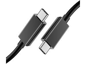 Thunderbolt 3 Cable (6.6ft/2M) 100W Charge.20Gbps. 5K@60Hz (USB-C to USB-C) Type-C Compatible with USB 3.1 Gen 1and 2 MacBook ProDell Alienware 17Thinkpad and Type-c Laptops Thunderbolt 3 Cable (6.6ft/2M) 100W Charge.20Gbps. 5K@60Hz (USB-C to USB-C) Type-C Compatible with USB 3.1 Gen 1and 2 MacBook ProDell Alienware 17Thinkpad and Type-c Laptops