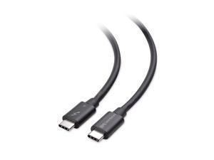 [Intel Thunderbolt Certified] Cable Matters 40Gbps USB4 Thunderbolt 4 Cable with 8K Video and 100W Charging in 2.6 ft - Backwards Compatible with Thunderbolt 3 and USB-C