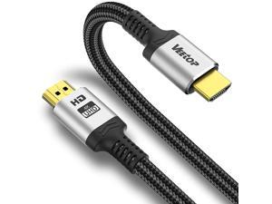 TNP 4K HDMI Cable ARC for 4K TV Apple TV 4K PS4 Pro Gold Plated Connectors Ethernet & Audio Return Channel Xbox One X UHD HDMI 2.0 18GBPs High Speed Ultra HD 4K 60Hz HDR Nylon Braided Cord 3FT 