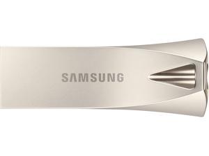 SAMSUNG BAR Plus 256GB - 400MB/s USB 3.1 Flash Drive Champagne Silver (MUF-256BE3/AM)