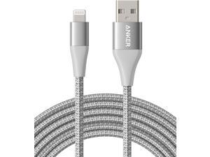 Anker iPhone Charger Cable 10 Foot Powerline+ II Lightning Cable (10 ft MFi Certified) Extra Long iPhone Charging Cord Compatible with iPhone SE 11 Pro Max Xs XR X 8 7 6S iPad 8 and More (Silver) Anker iPhone Charger Cable 10 Foot Powerline+ II Lightning Cable (10 ft MFi Certified) Extra Long iPhone Charging Cord Compatible with iPhone SE 11 Pro Max Xs XR X 8 7 6S iPad 8 and More (Silver)