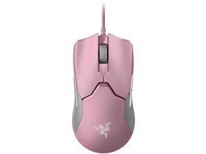Razer Viper Ultralight Ambidextrous Wired Gaming Mouse: 2nd Gen Razer Optical Mouse Switches - 16K DPI Optical Sensor - Chroma RGB Lighting - 8 Programmable Buttons - Drag-Free Cord - Quartz Pink Razer Viper Ultralight Ambidextrous Wired Gaming Mouse: 2nd Gen Razer Optical Mouse Switches - 16K DPI Optical Sensor - Chroma RGB Lighting - 8 Programmable Buttons - Drag-Free Cord - Quartz Pink