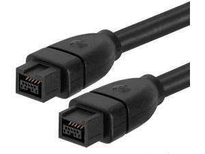 Bizlander Firewire Premium Durable Cable 800 IEEE1394B 9 Pin to 9 Pin Male to Male 6 Ft (1.8m) Black