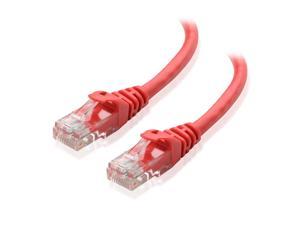 Cable Matters Snagless Cat6 Ethernet Cable (Cat6 Cable, Cat 6 Cable) in Red 20 ft