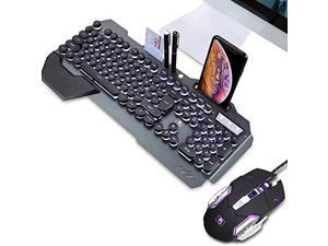 Backlit RGB Keyboard and Mouse Combo Adjustable Breathing Lamp Wired Gaming Keyboard Wrist Rest Keyboard 5 Adjustable DPI Gaming Mouse Adjustable Breathing Lamp for Mac PC Laptop Game Backlit RGB Keyboard and Mouse Combo Adjustable Breathing Lamp Wired Gaming Keyboard Wrist Rest Keyboard 5 Adjustable DPI Gaming Mouse Adjustable Breathing Lamp for Mac PC Laptop Game