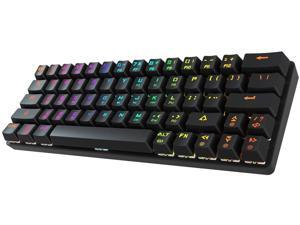 DIERYA DK63 60% Keyboard with Dedicated Arrow Keys Wireless Wired Mechanical Gaming Computer Keyboard True RGB LED Backlit Bluetooth 5.1 Programmable N-Key Rollover for Windows and Mac- Red Switch DIERYA DK63 60% Keyboard with Dedicated Arrow Keys Wireless Wired Mechanical Gaming Computer Keyboard True RGB LED Backlit Bluetooth 5.1 Programmable N-Key Rollover for Windows and Mac- Red Switch