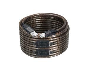 Long Printer USB Cable USB Printer Cable 50 Feet USB 2.0 Type A Male to B Male Printer Scanner Cord high-Speed Built-in chip Enhanced Signal Transmission for Printer/Scanner Long Printer USB Cable USB Printer Cable 50 Feet USB 2.0 Type A Male to B Male Printer Scanner Cord high-Speed Built-in chip Enhanced Signal Transmission for Printer/Scanner