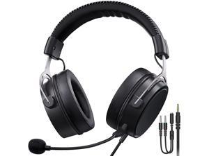 Gaming Headset with 7.1 Surround Sound for PS5 PC PS4 Xbox Over-Ear Computer Headset with Noise Cancelling Mic Ultra Light Soft Memory Earpads Gaming Headphones for Switch Silver Gaming Headset with 7.1 Surround Sound for PS5 PC PS4 Xbox Over-Ear Computer Headset with Noise Cancelling Mic Ultra Light Soft Memory Earpads Gaming Headphones for Switch Silver