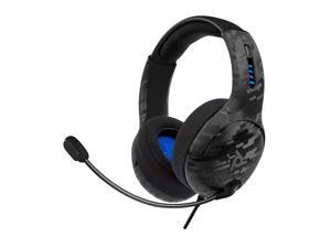 PDP Gaming LVL50 Wired Headset With Noise Cancelling Microphone: Black Camo - PS5/PS4 PDP Gaming LVL50 Wired Headset With Noise Cancelling Microphone: Black Camo - PS5/PS4