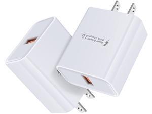 QC 3.0 Adapter Charger 2 Pack USB Charging Box 18W Power Fast Charger Head for Samsung Galaxy S11 S21 Ultra S20 FE 5G M42 A71 A32 A12 Note 20 iPhone 12 11 Pro Max SE XR 8 Plus iPad Pixel 5 QC 3.0 Adapter Charger 2 Pack USB Charging Box 18W Power Fast Charger Head for Samsung Galaxy S11 S21 Ultra S20 FE 5G M42 A71 A32 A12 Note 20 iPhone 12 11 Pro Max SE XR 8 Plus iPad Pixel 5
