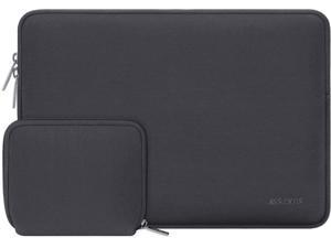 MOSISO Laptop Sleeve Compatible with MacBook Air 11 11.6-12.3 inch Acer Chromebook R11/HP Stream/Samsung/ASUS/Surface Pro X/7/6/5/4/3 Water Repellent Neoprene Bag with Small Case Space Gray