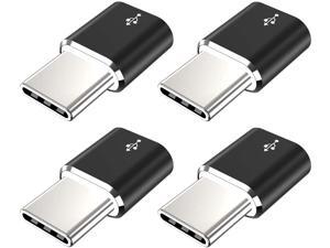 USB Type C Adapter (4-Pack) JXMOX Micro USB Female to USB C Male Fast Charging Connector Compatible with Samsung Galaxy S20 S10 S9 S8 Plus Note 9 8 A10 A20 A51 LG V35 V30 G7 G6 USB C Charger (Black) USB Type C Adapter (4-Pack) JXMOX Micro USB Female to USB C Male Fast Charging Connector Compatible with Samsung Galaxy S20 S10 S9 S8 Plus Note 9 8 A10 A20 A51 LG V35 V30 G7 G6 USB C Charger (Black)