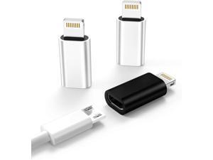 3-Pack Micro USB to Lightning Adapter Lightning Male to Microusb Female Adapter for Apple iPhone 5s 6 6s 7 8 Plus se2 x xr xs 12 11 Mini max pro Ipad Connector Converter Port 3-Pack Micro USB to Lightning Adapter Lightning Male to Microusb Female Adapter for Apple iPhone 5s 6 6s 7 8 Plus se2 x xr xs 12 11 Mini max pro Ipad Connector Converter Port