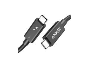 Anker Thunderbolt 3.0 Cable 2.3 ft Supports 100W Charging / 40Gbps Data Transfer USB C to USB C Cable Ideal for Type-C MacBooks Dell iPad Air 4 iPad Pro 2020 Pixel Hub Docking and More Anker Thunderbolt 3.0 Cable 2.3 ft Supports 100W Charging / 40Gbps Data Transfer USB C to USB C Cable Ideal for Type-C MacBooks Dell iPad Air 4 iPad Pro 2020 Pixel Hub Docking and More