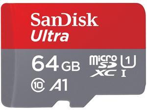 Xiaogan 64GB Ultra MicroSDHC UHS-I Memory Card with Adapter - 120MB/s, C10, U1, Full HD, A1, Micro SD Card - SDSQUA4-064G-GN6MA