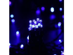Christmas Lights 72ft 200 LED String Lights with 8 Modes Waterproof Outdoor Christmas String Lights for Patio Garden Party Holiday Christmas Decorations (Blue)