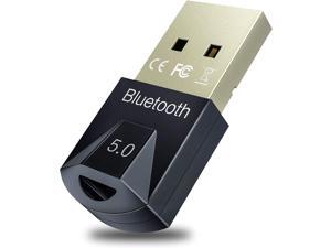 USB Bluetooth Adapter Encrypted Wireless Transmission Mini Bluetooth 5.0 Applicable to Laptops Desktop Computers Mice Keyboards Headsets Speakers Printers