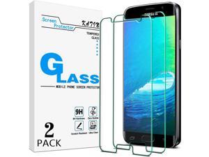 [2-Pack] For Samsung Galaxy S7 Tempered Glass Screen Protector No-Bubble, 9H Hardness, Easy to Install
