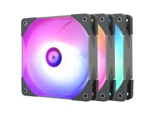 Thermalright TL-C12R-S (3 Fan Value Pack) Reverse Airflow 120mm ARGB Fan,5V ARGB Lighting, PWM Control, 1500RPM, Reverse Airflow Case Fan