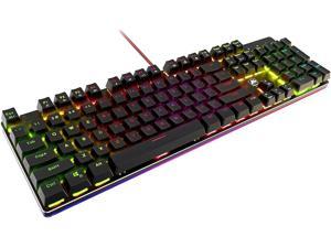 CHONCHOW Wireless Gaming Keyboard and Mouse Combo, Rechargeable 87