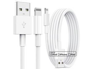 iPhone Charger 6ft [Apple MFi Certified] Lightning Cable [2 Pack] iPhone Charger Cord 6 Foot Fast Apple Lightning to USB Cable 6 Feet Connector for iPhone 11 Pro MAX XS XR X 8 7 6 AirPods iPad etc
