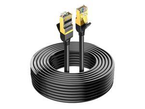 3m/ 10ft, 1 Pack-Black-Flat Ethernet Cable iCreatin CAT7 LAN Network Cable RJ45 High Speed Patch Cord STP Gigabit 10/100/1000Mbit/s Gold Plated Lead for Switch/Router/Modem/Patch Panel 